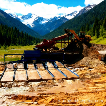 Мобильная установка по переработке россыпного и песчаного золота